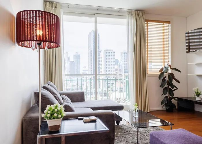 Huge Luxury Center Of Bkk 5 Mins Bts Asok Apartment