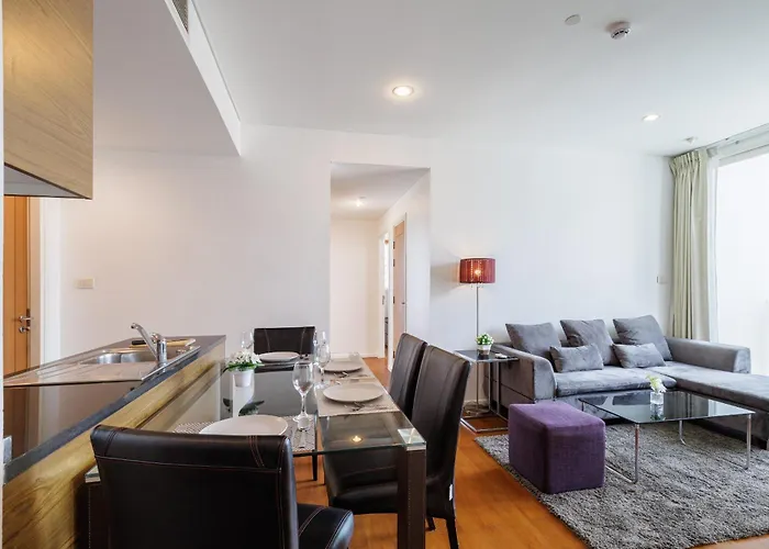 Huge Luxury Center Of Bkk 5 Mins Bts Asok Apartment *