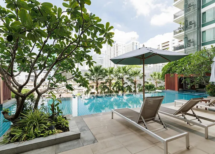 Apartment Huge Luxury Center Of Bkk 5 Mins Bts Asok *